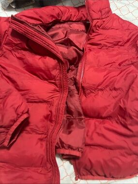 Uniqlo Red Puffer Jacket for Kids